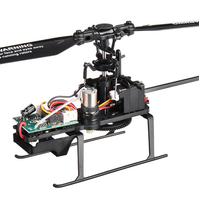 E129 2.4G 4CH 6-Axis Gyro Altitude Hold Flybarless RC Helicopter RTF