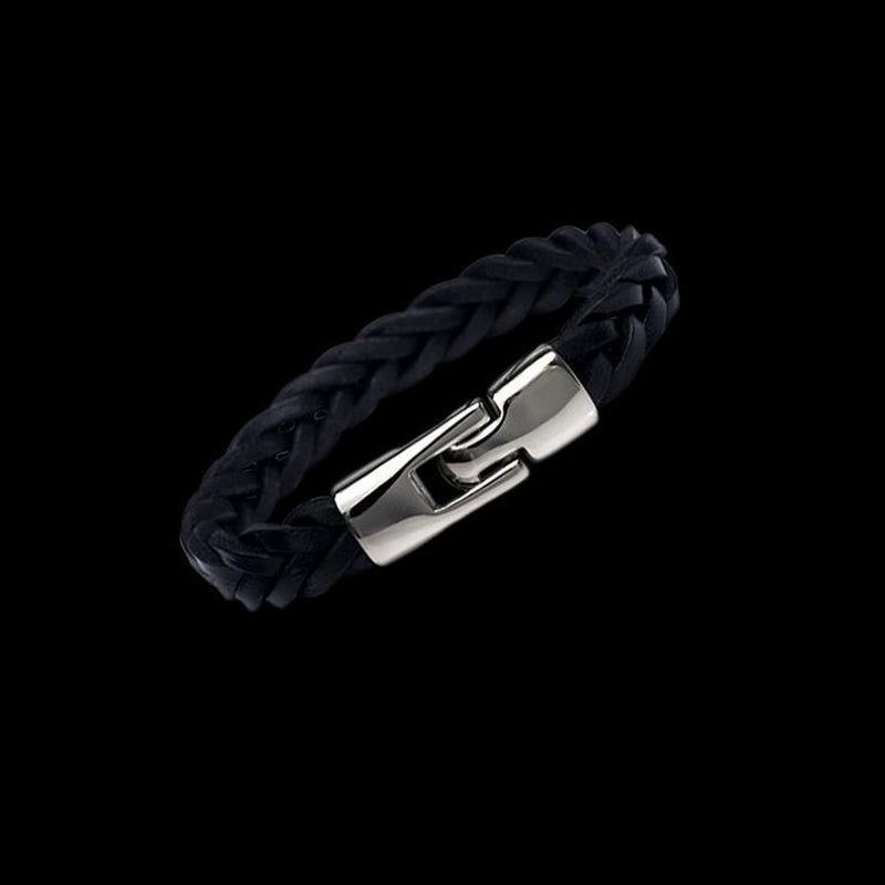 Leather Alloy Vintage Hand-Woven Bracelet