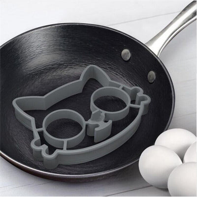 Silicone Cat Head Omelette Mold