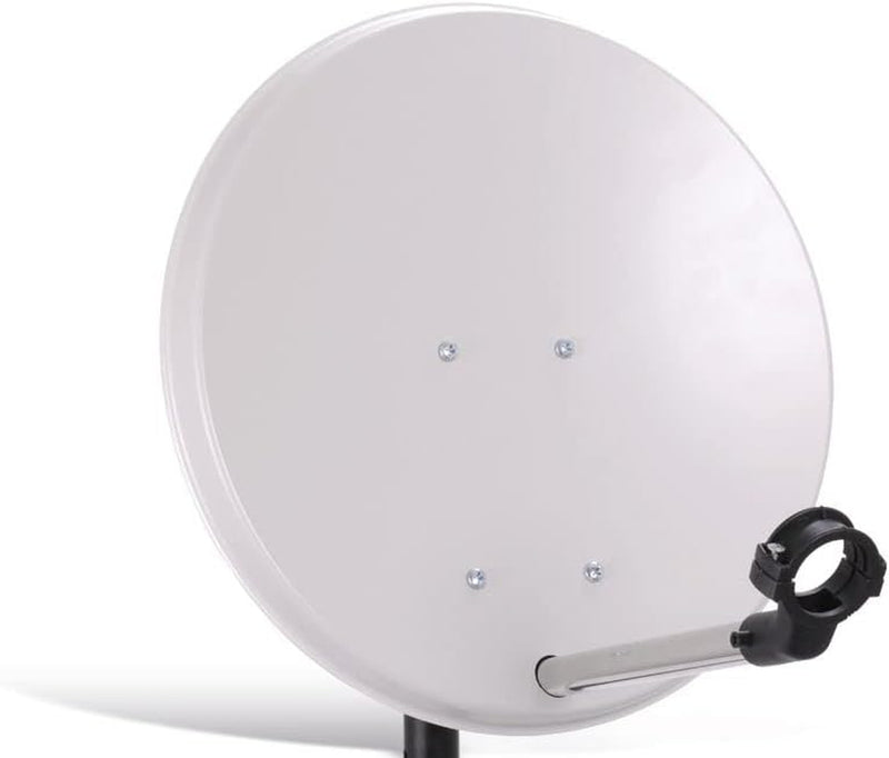 Specchio Satellitare in Acciaio, 40 Cm