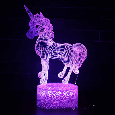 LED Colorful Touch Remote Control Creative Desk Lamp