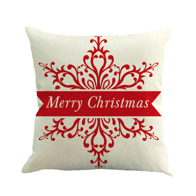 Christmas Series Linen Pillowcase