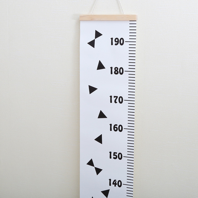 Height ruler wall photography props