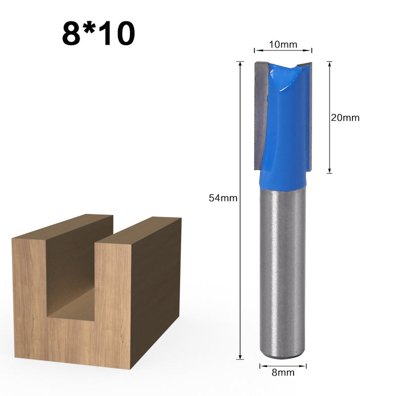 8mm shank woodworking slotting straight knife