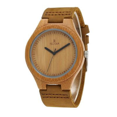 Wooden Watch Leather Couple Models Bamboo and Wood Watches