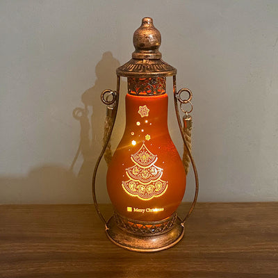 Decorate led oil lamp hotel family christmas