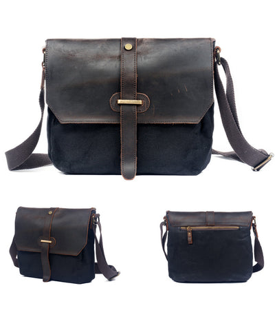 Men'S Canvas Shoulder Bag