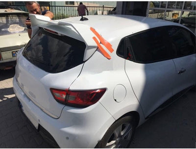 Spoiler Paraurti Auto per Ren-Au-Lt Clio 4 RS Spoiler 2012 2013 2014 2015 2016 2017 2018 2019 Spoiler Posteriore in Fibra Ala Top Auto-Styling Auto (Colore : Piano Black)