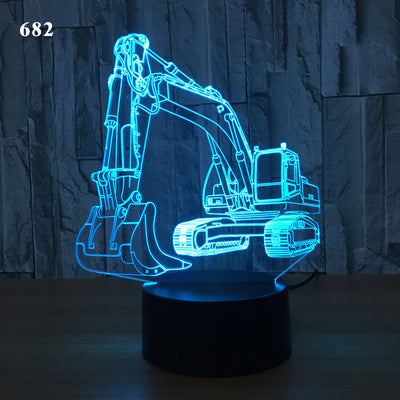 3d night light