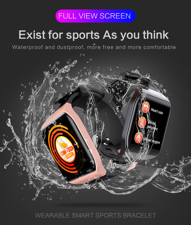 Intelligent Bracelet Color Screen Watch Bluetooth Men&