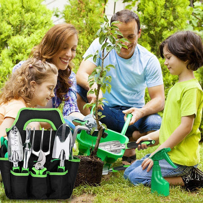 Set Di Attrezzi Da Giardino Con Borsa, Guanti per La Gulizia Del Giardino, Gecespugliatore, Pala Da Giardinaggio, Regalo Da Giardino per Uomo Donna