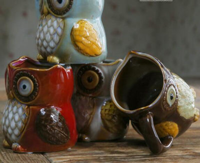 Owl Ceramic Cup