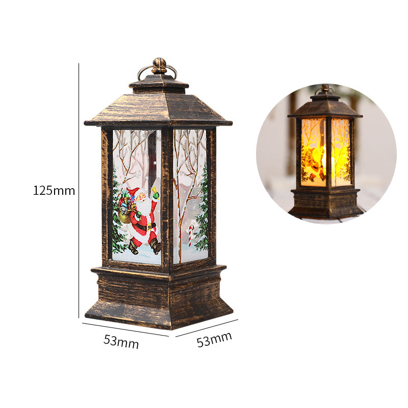 Christmas candle lantern