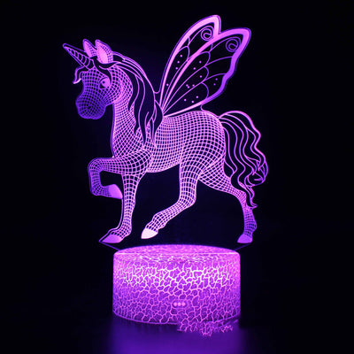 LED Colorful Touch Remote Control Creative Desk Lamp