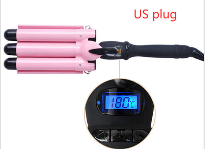 Hair Curling Iron LCD Display