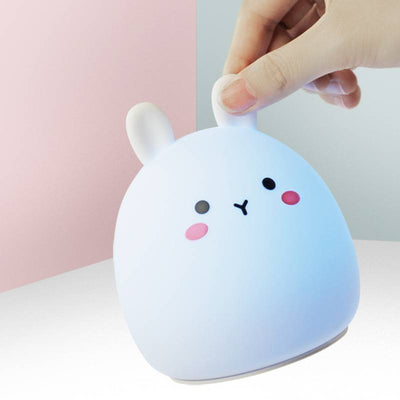 Silicone Cute Rabbit Rechargeable Night Light