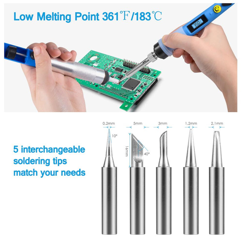 80W digital LCD Welding Gun With ON OFF Switch