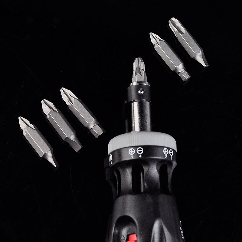 12 In 1 Screwdriver Set Mini Portable Multifunction Tool Metric System Short Model Precision Degree Right Angle Driver