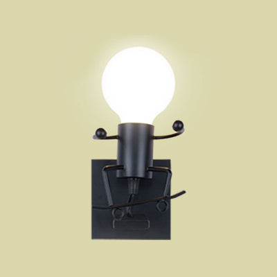 Creative Personality Simple Living Room Human-Shaped Wall Lamp