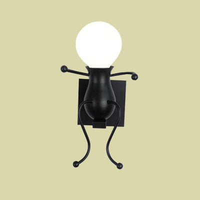 Creative Personality Simple Living Room Human-Shaped Wall Lamp