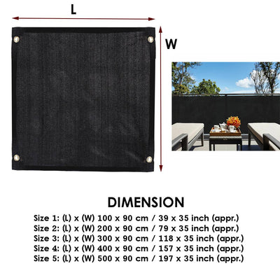 Privacy Screen for Balcony Garden Fence Cover Balkon Scherm