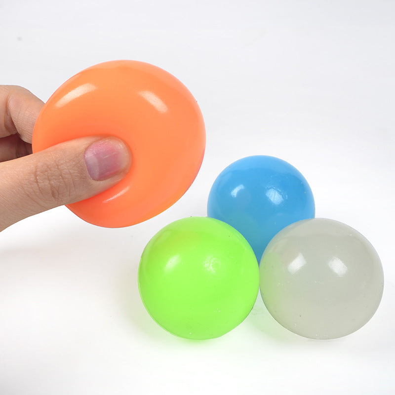 The Same Luminous Ceiling Ball Vibrato Fluorescent Sticky Target Ball Children&