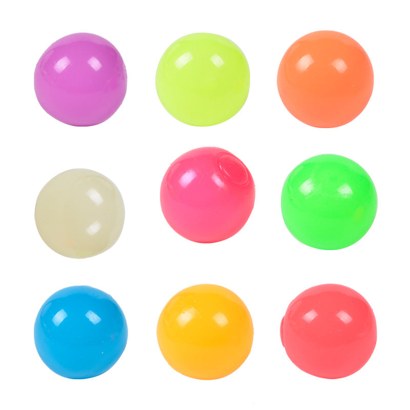 The Same Luminous Ceiling Ball Vibrato Fluorescent Sticky Target Ball Children&