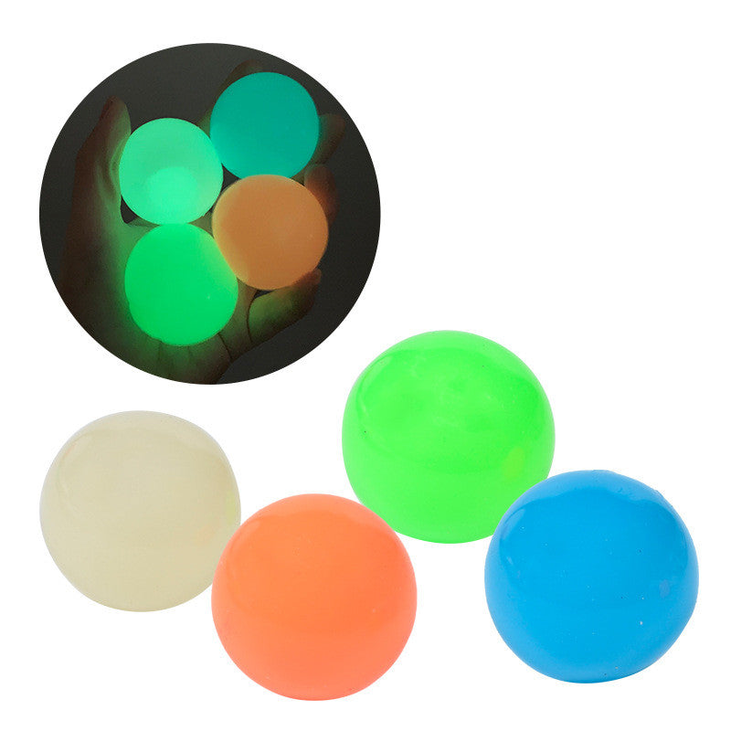 The Same Luminous Ceiling Ball Vibrato Fluorescent Sticky Target Ball Children&