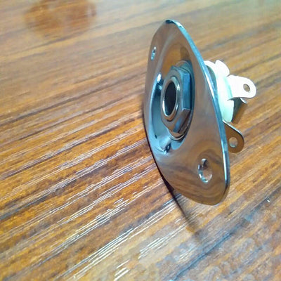 Electric Guitar Cat's Eye Socket, Bass And Bass Oval Jack, Input And Output Socket, Interface Connection Hole