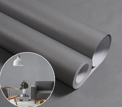 Wallpaper Self-Adhesive Decoration Bedroom Room Clothing Store Gray Wallpaper Nordic Wall Stickers Cement Wall Stickers