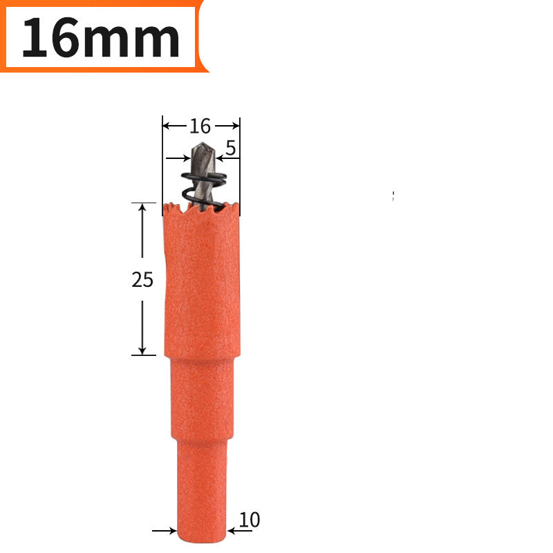 Hole Opener Drill Bit Woodworking Punching Metal Multi-Function Universal Drilling Artifact Plastic Reaming Opening Downlight Round