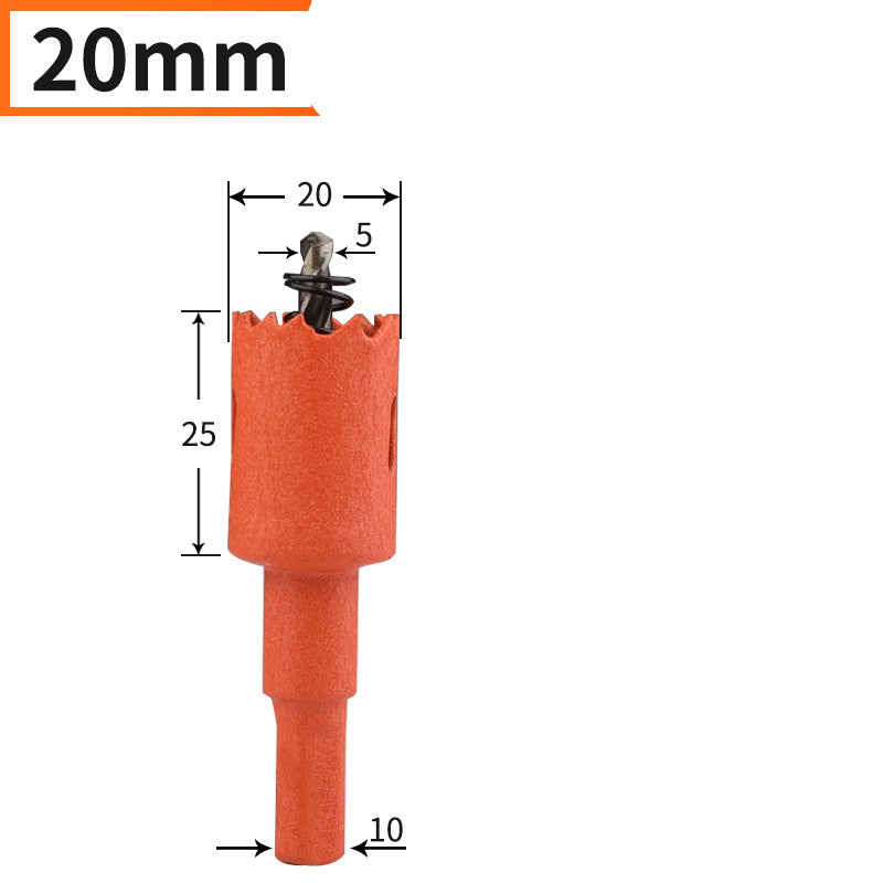 Hole Opener Drill Bit Woodworking Punching Metal Multi-Function Universal Drilling Artifact Plastic Reaming Opening Downlight Round