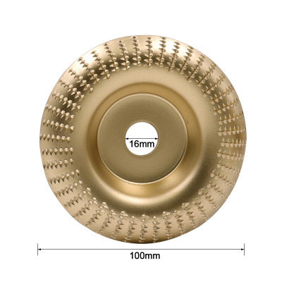 Angle Grinder Shaping Thorn Plate  Plane Bevel Tea Plate Root Carving Wooden File