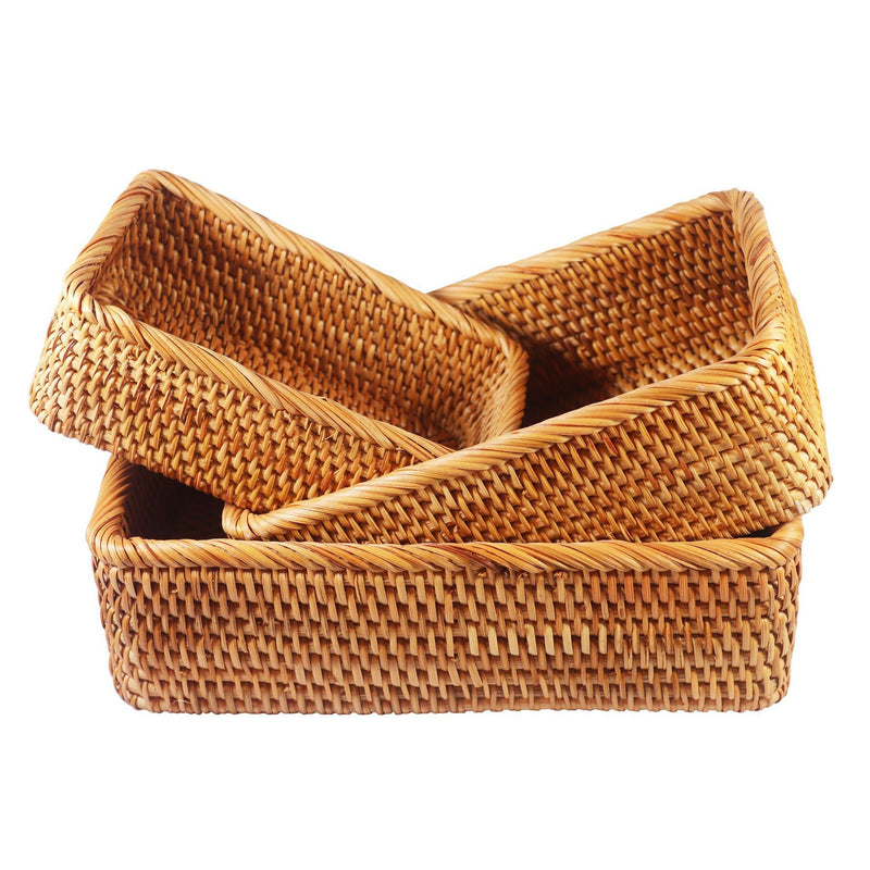 Vietnam Hand-Woven Rattan Home Storage Basket