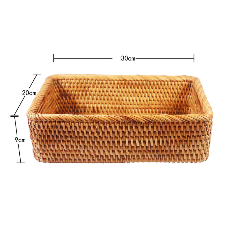 Vietnam Hand-Woven Rattan Home Storage Basket