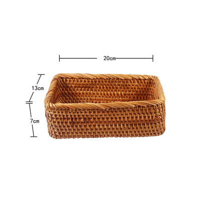 Vietnam Hand-Woven Rattan Home Storage Basket