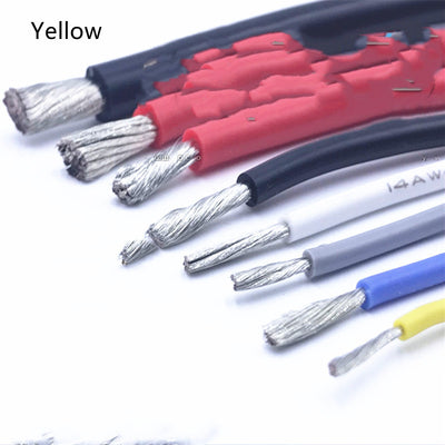 Model Airplane High Temperature Resistant Super Soft Silicone Wire 16AWG14 12 10 8 6awg4 3 25 Square 35 50 Square