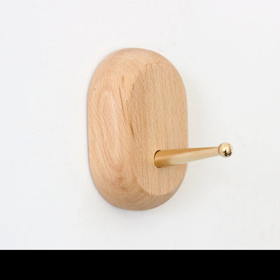 Beech Brass Hook Free Perforation Wall Hook Wall