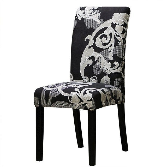 Printed Stretch Chair Cover Big Elastic Seat Chair Covers