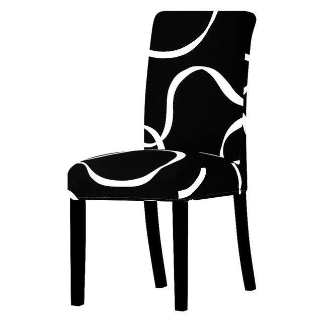 Printed Stretch Chair Cover Big Elastic Seat Chair Covers