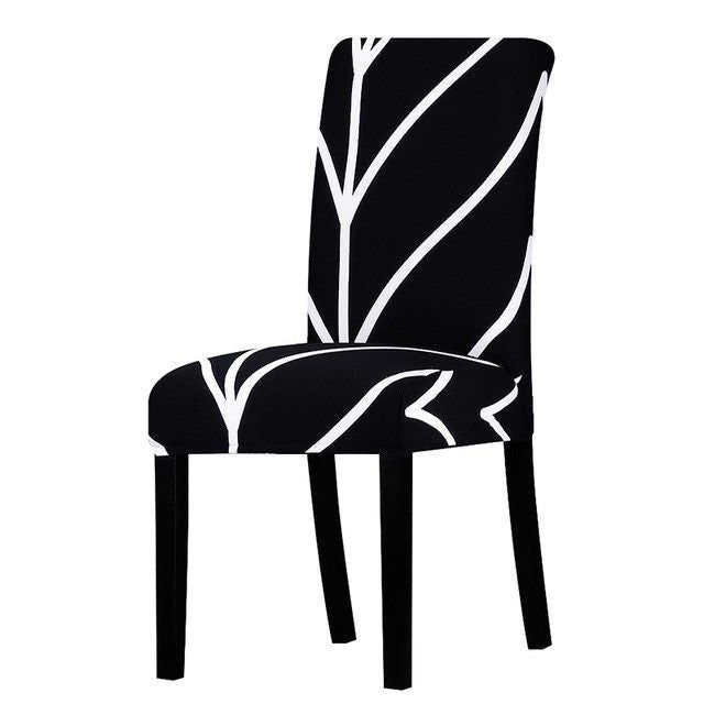 Printed Stretch Chair Cover Big Elastic Seat Chair Covers