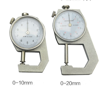 Mm Dial Thickness Gauge Leather Paper Thickness Gauge For Leather Film Paper