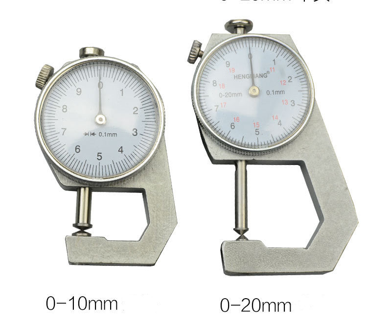 Mm Dial Thickness Gauge Leather Paper Thickness Gauge For Leather Film Paper