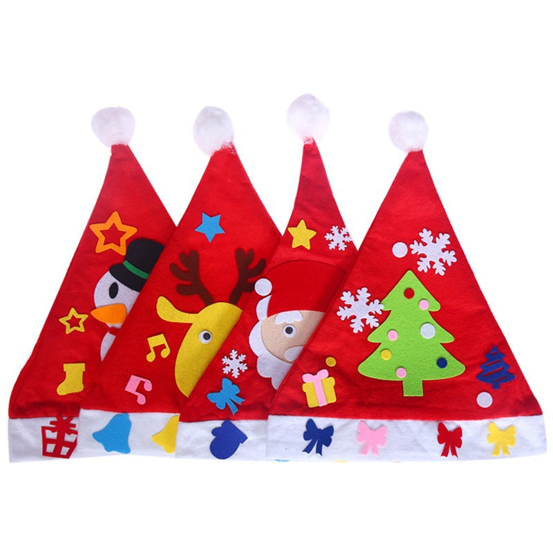 DIY Christmas Hat Christmas Children&