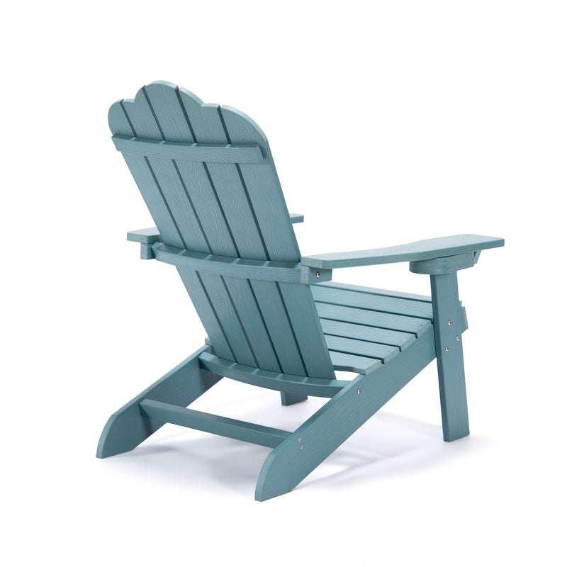 TALE Adirondack Chair Backyard Outdoor Furniture Painted Seating with Cup Holder All-Weather and Fade-Resistant Plastic Wood Ban Amazon