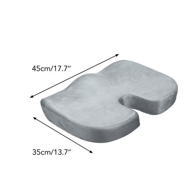 Memory Foam Seat Cushion Travel U-Shaped Orthopedic Coccyx Protection Chair Pad Massage Hip Cushion Pillow