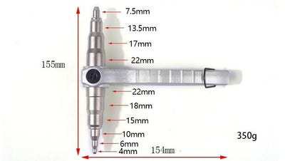 Air conditioner refrigeration manual tube expander