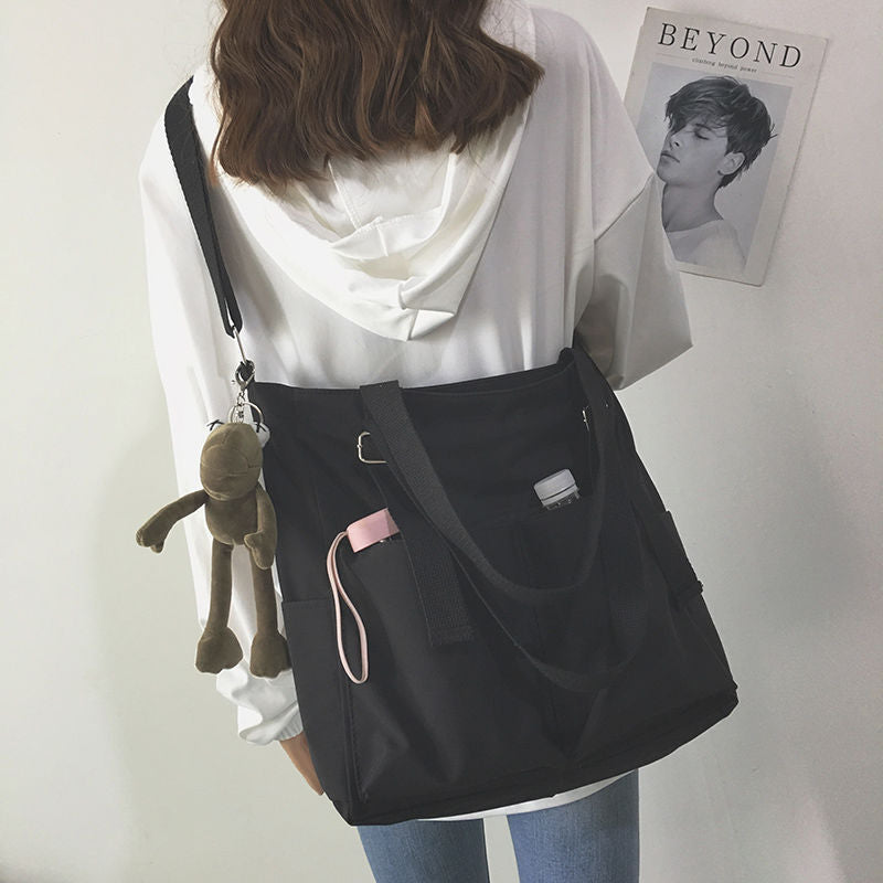 Waterproof Bag Large Capacity Canvas Messenger Shoulder