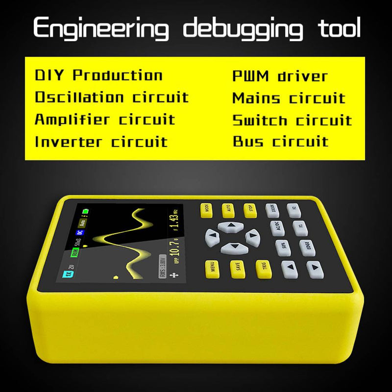 Waveform Storage 5012H IPS Screen Digital Oscilloscope