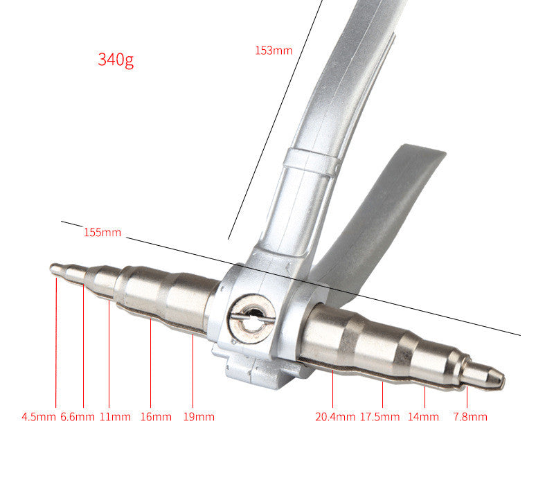 Air conditioner refrigeration manual tube expander